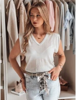 Dámská halenka krátká SELFINA ash FashionStreet MY2437 Dámská halenka krátká SELFINA ash FashionStreet MY2437