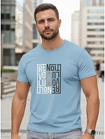 Tshirt męski z nadrukiem model 22182638 - FashionStreet Tshirt męski z nadrukiem model 22182638 - FashionStreet