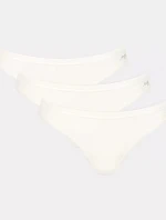 Dámské kalhotky GO Daily Cotton Mini 3P - WHITE - bílé 00GZ - SLOGGI