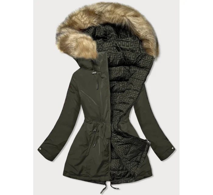 DWUSTRONNA KURTKA DAMSKA ZIELONA model 21242493 - MHM