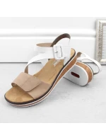 Pohodlné kombinované sandály Rieker W RKR678