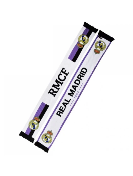 Šála Realu Madrid Oboustranná pletená šála model 20873272 - Inny Šála Realu Madrid Oboustranná pletená šála model 20873272 - Inny