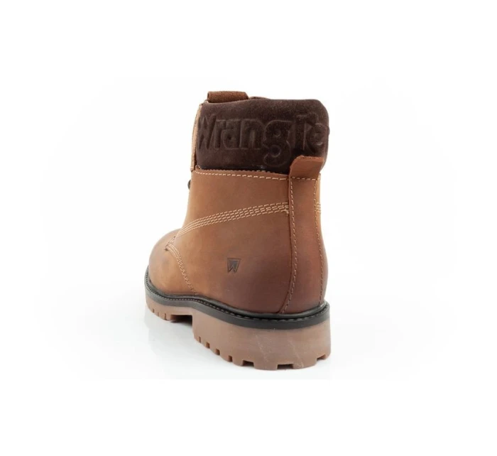 Arch pánské boty model 21420763 boty elegantní přírodní kůže hnědá - Wrangler