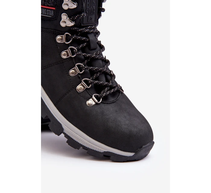 Mužské trekové boty Big Star model 21634326 Černé - Big Star Shoes