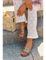 Dámské Ploché Žabky S  Hnědé model 21665087 - S.Barski