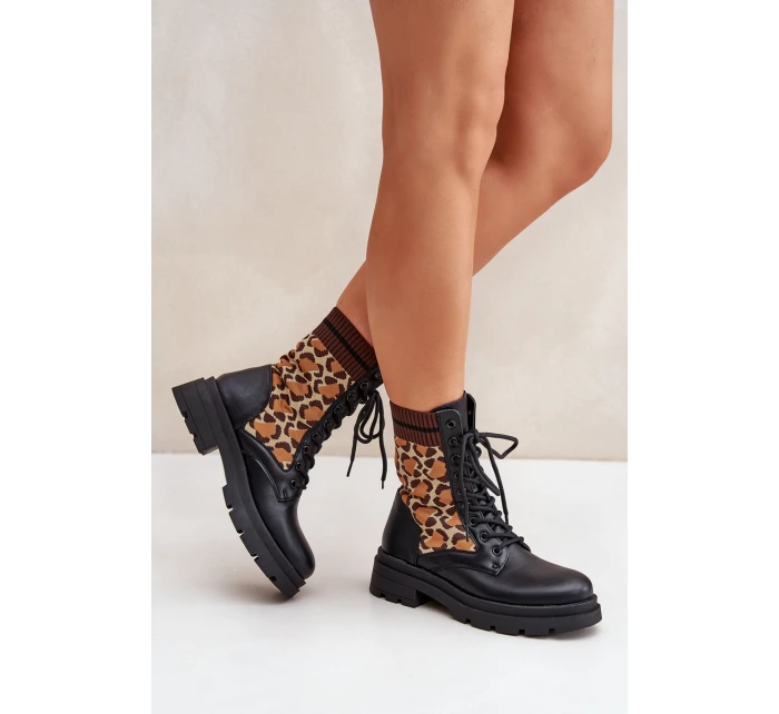 Dámské Botky Workery Se V Černé model 21681597 - Boto Dámské Botky Workery Se V Černé model 21681597 - Boto