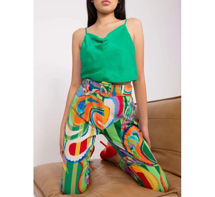 Spodnie DHJ SP model 21275334 zielony - FPrice