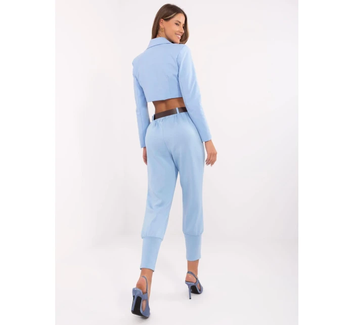 Spodnie DHJ SP model 20849280 jasny niebieski - FPrice Spodnie DHJ SP model 20849280 jasny niebieski - FPrice