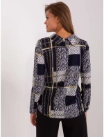 Koszula LK KS model 18848079 granatowy - FPrice Koszula LK KS model 18848079 granatowy - FPrice