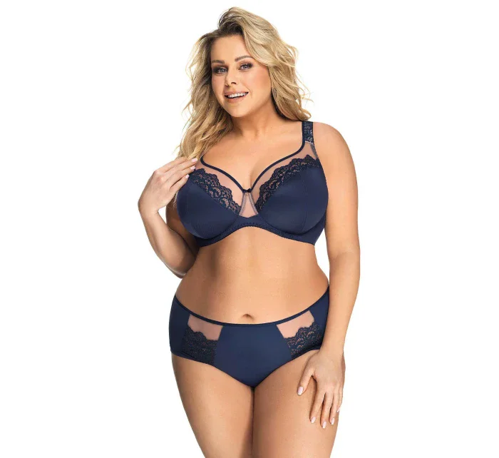 Dámské kalhotky Luisse model 17586667 navy blue - Gorsenia Dámské kalhotky Luisse model 17586667 navy blue - Gorsenia