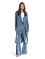 Dámský sametový župan LA087 - Lalupa