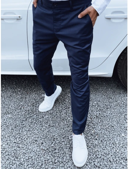 Pánské tmavě modré kalhoty Dstreet model 21977481 - FashionStreet