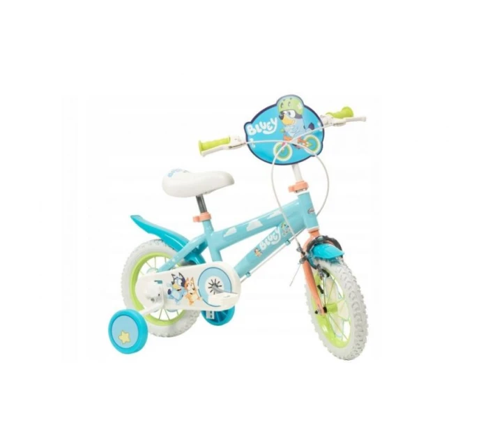 Dětské kolo Modrá a limetkově zelená barva model 21471053 Dětské kolo Modrá a limetkově zelená barva model 21471053