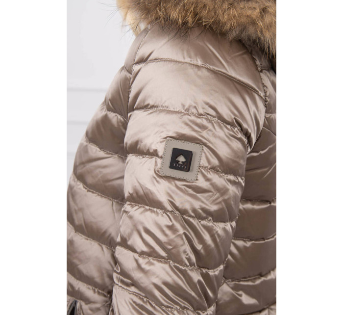 Zimní bunda TIFFI 27 béžová