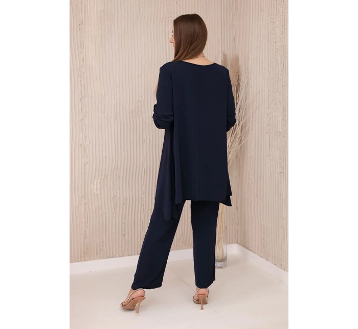 Sada halenky + kalhot s přívěskem námořnictvo