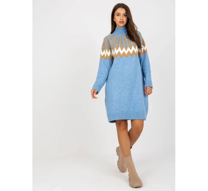 LC SK 0098 šaty.37X modrá