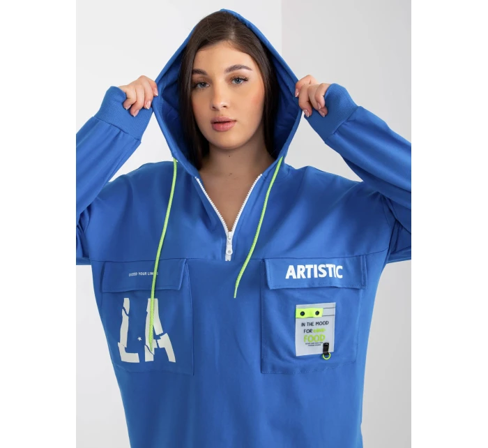 Mikina RV BL 8258.34 tmavě modrá