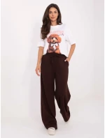 Spodnie dresowe RV DR model 21378714 ciemny brązowy - FPrice