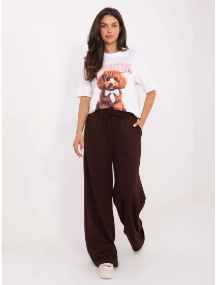 Spodnie dresowe RV DR model 21378714 ciemny brązowy - FPrice