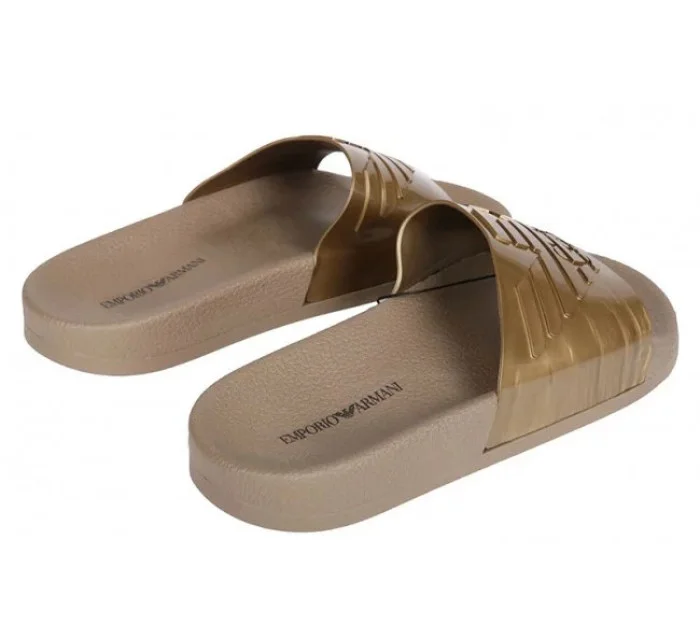 Pantofle X4PS02 zlatá - Emporio Armani Pantofle X4PS02 zlatá - Emporio Armani