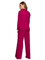 Sako s jedním knoflíkem  švestka model 22069754 - STYLOVE