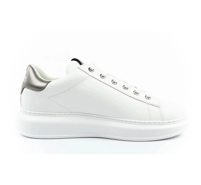 pánské tenisky model 22056000 z přírodní kůže bílé - Karl Lagerfeld