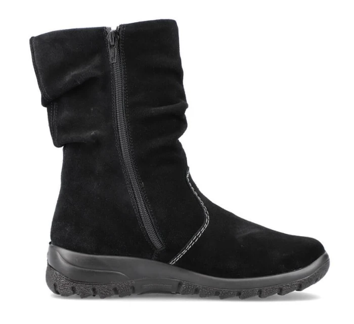 W zateplené kožené boty model 20469716 - Rieker