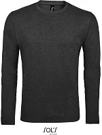 SOL'S Imperial LSL Men Pánské tričko s dlouhým rukávem model 22520084 charcoal melange SOL'S Imperial LSL Men Pánské tričko s dlouhým rukávem model 22520084 charcoal melange