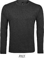 SOL'S Imperial LSL Men Pánské tričko s dlouhým rukávem 25.2074 charcoal melange
