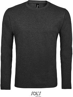SOL'S Imperial LSL Men Pánské tričko s dlouhým rukávem model 22520084 charcoal melange