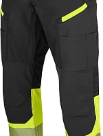 ProJob 6528 Waistpants Stretch (84-120) Strečové bezpečnostní kalhoty 64.528S yellow/black