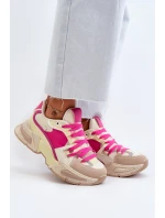 Dámská módní šněrovací sportovní obuv model 21652286 - Boto Dámská módní šněrovací sportovní obuv model 21652286 - Boto