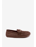Barefoot se Zlatým Detalem Hnědé model 22359940 - Boto Barefoot se Zlatým Detalem Hnědé model 22359940 - Boto