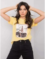 Tričko PM TS SS21TX41.20 žlutá Tričko PM TS SS21TX41.20 žlutá