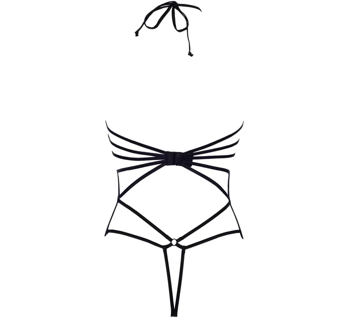 Dámské sexy body Černá s béžovou  model 21154027 - Axami