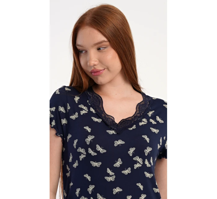 Dámská noční košile s krátkým rukávem model 21943676 - Vienetta