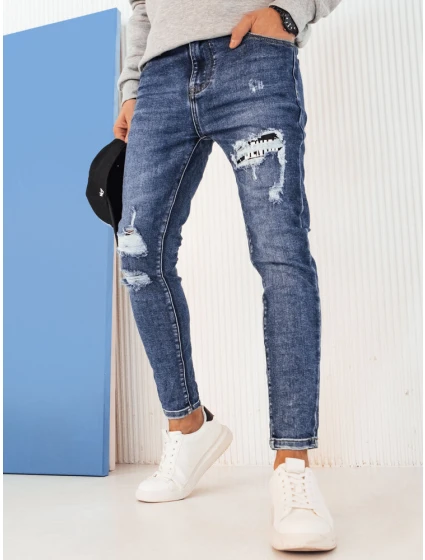 Pánské modré džínové kalhoty Dstreet model 21974568 - FashionStreet Pánské modré džínové kalhoty Dstreet model 21974568 - FashionStreet