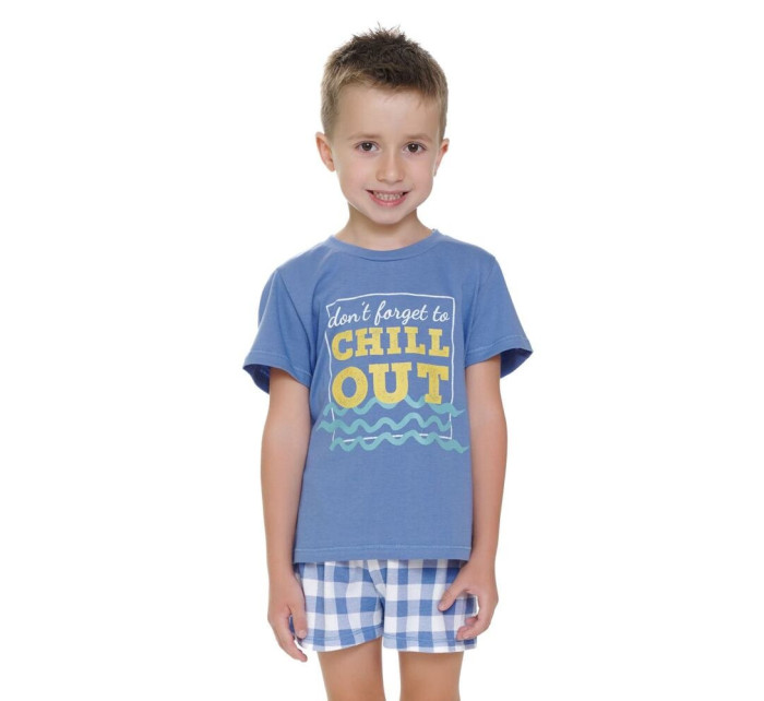 Dětské pyžamo Chill out II modré