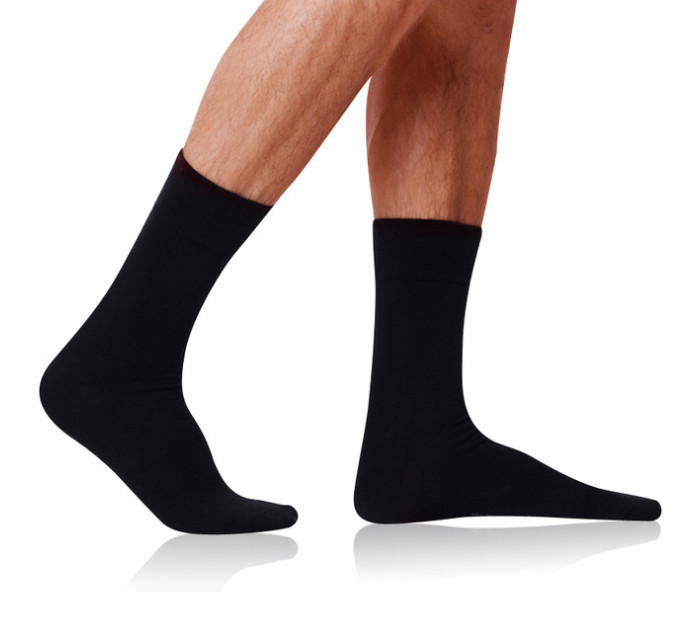 Pánské bavlněné ponožky COTTON model 15435830 MEN SOCKS  černá - Bellinda
