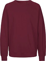 O Unisex raglánová mikina z bio bavlny bordeaux model 22504946 - Neutral O Unisex raglánová mikina z bio bavlny bordeaux model 22504946 - Neutral