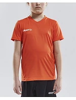 Craft Teamwear Squad Go Jersey Solid Jr Dětské sportovní tričko s výstřihem do V 82.5582 pop Craft Teamwear Squad Go Jersey Solid Jr Dětské sportovní tričko s výstřihem do V 82.5582 pop