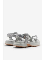 Dámské Sportovní Sandály model 21664860 Světle šedé - 4F Dámské Sportovní Sandály model 21664860 Světle šedé - 4F