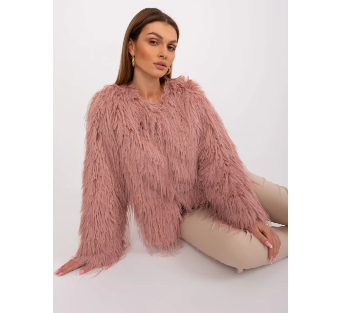 Bunda AT KR 2359.96P tmavě růžová