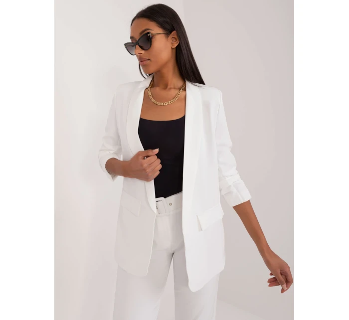 Żakiet TW ZT BI model 21284606 biały - FPrice Żakiet TW ZT BI model 21284606 biały - FPrice