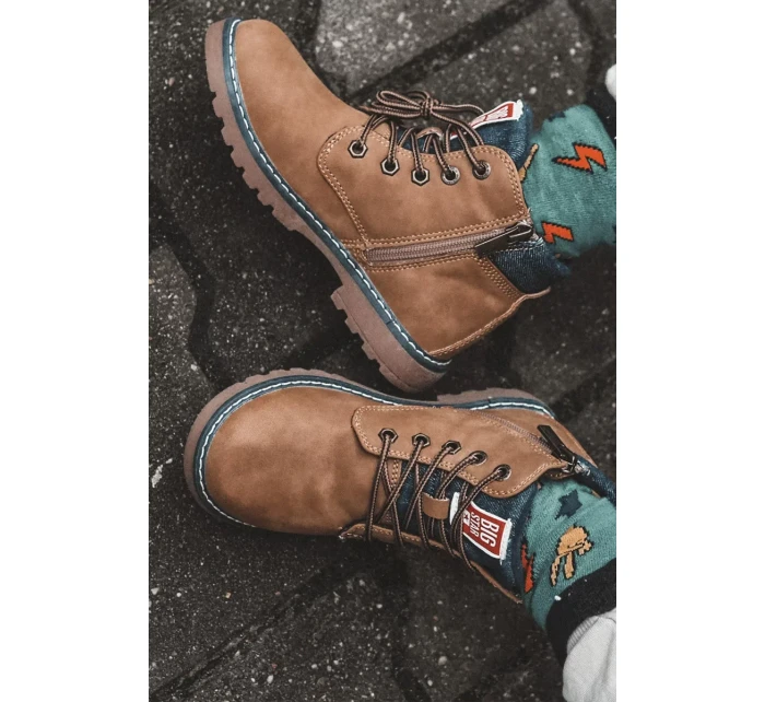 Dětské Trappery Big Star KK374130 Velbloud Dětské Trappery Big Star KK374130 Velbloud