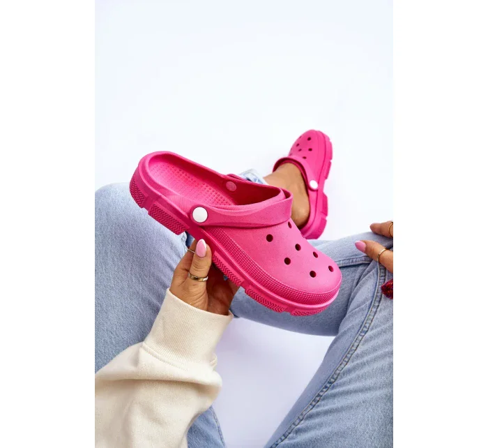 Dámské gumové Crocs Fuchsie Rabios Dámské gumové Crocs Fuchsie Rabios