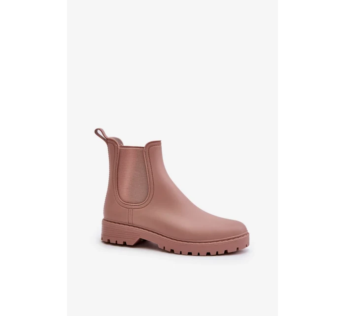 Dámské Holínky S Elastickými Vložkami Špinavě Růžové Ciariel