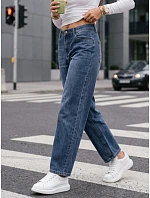 Jeansy damskie fit  niebieskie model 22324256 - FashionStreet