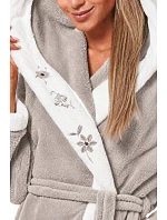 Dlouhý dámský župan  5XL model 21273702 - L&L