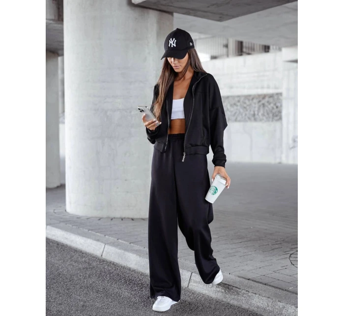 Komplet damski  i bluza ze czarny model 21470447 - Moon